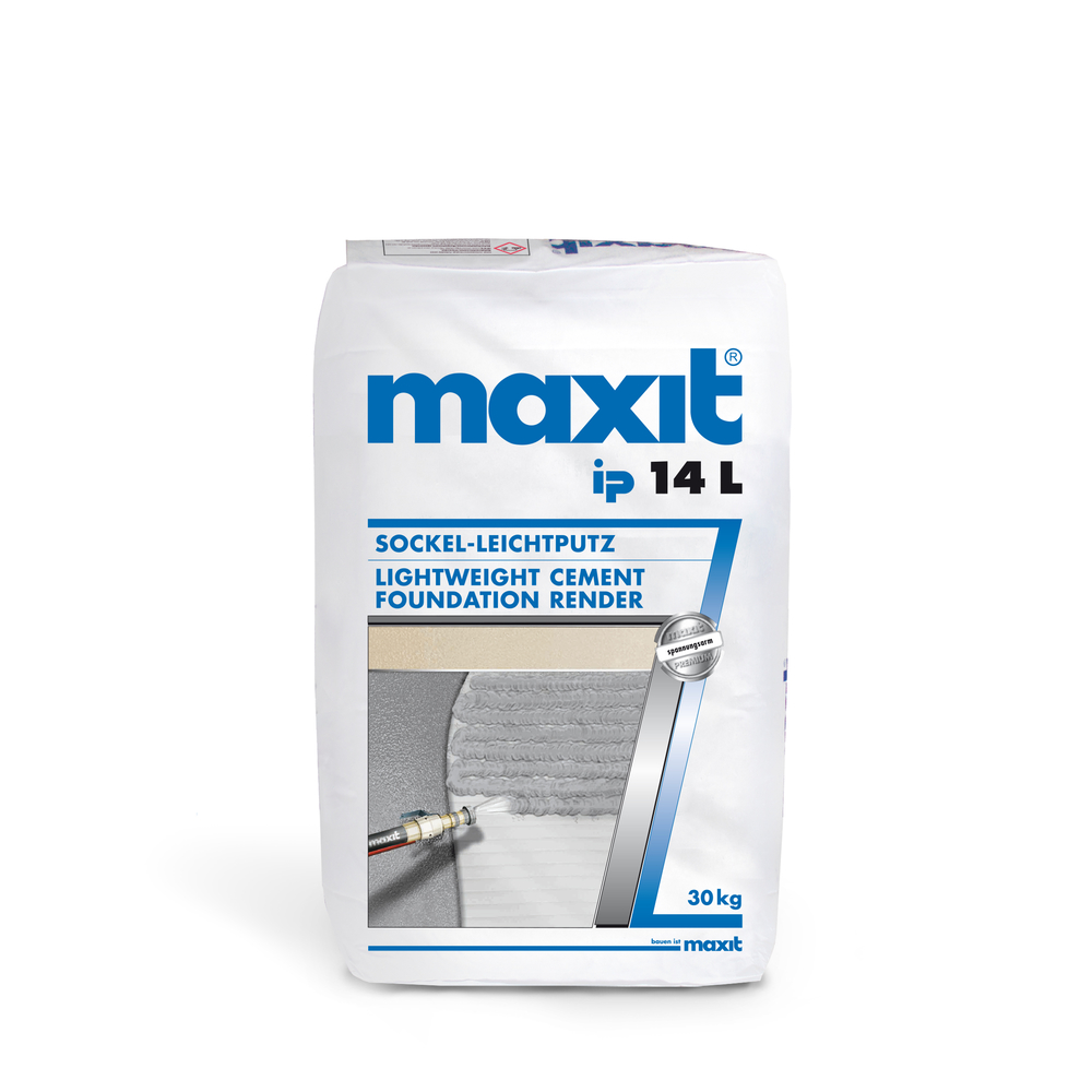 Maxit ip 14 L Sockelleichtputz 30kg MAXIT KRÖLPA Maxit ip 14 L Sockelleichtputz 30kg