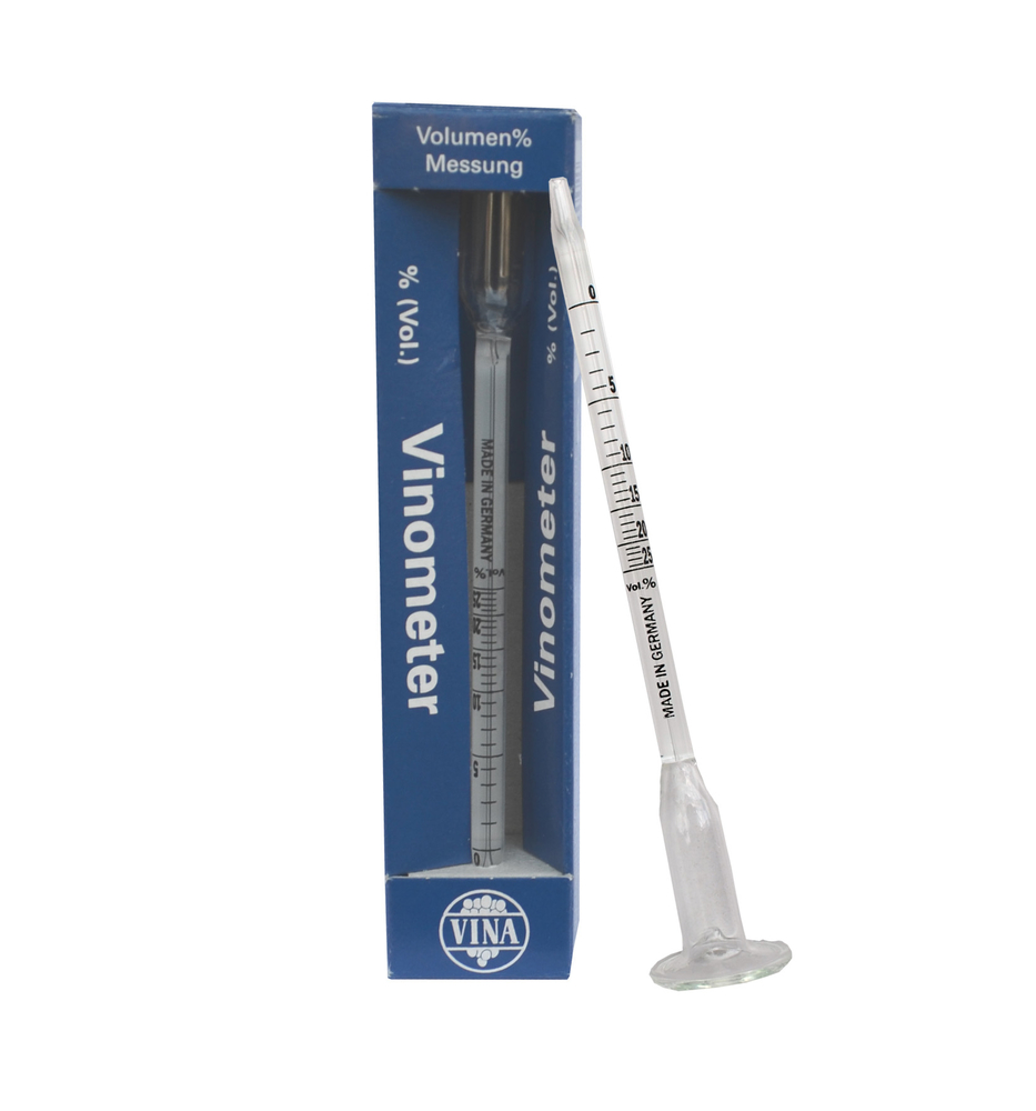 Vinometer 0-25 Vol.% HEFEREINZUCHT SCHLAG GMBH Vinometer 0-25 Vol.%