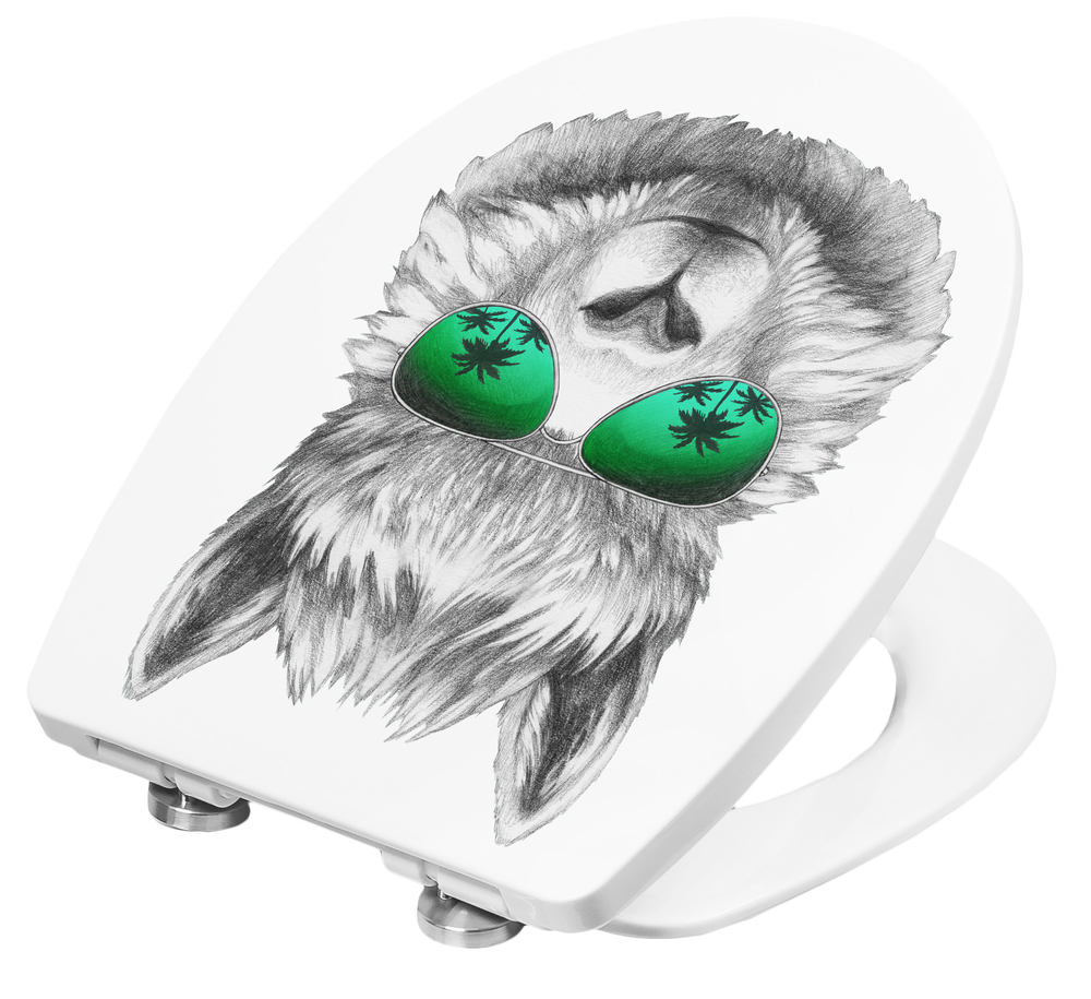 WC-Sitz Lama 3D CONMETALL WC-Sitz Lama 3D Thermoplast