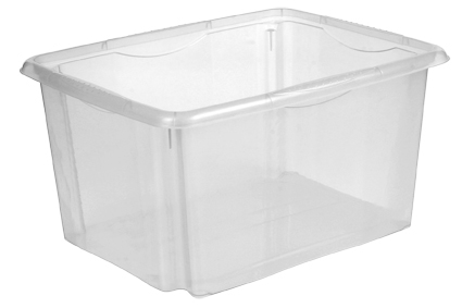 Dreh-/Stapelbox Emil transparent 24l KEEEPER Dreh-/Stapelbox Emil transparent 24l 41x34,5x22cm