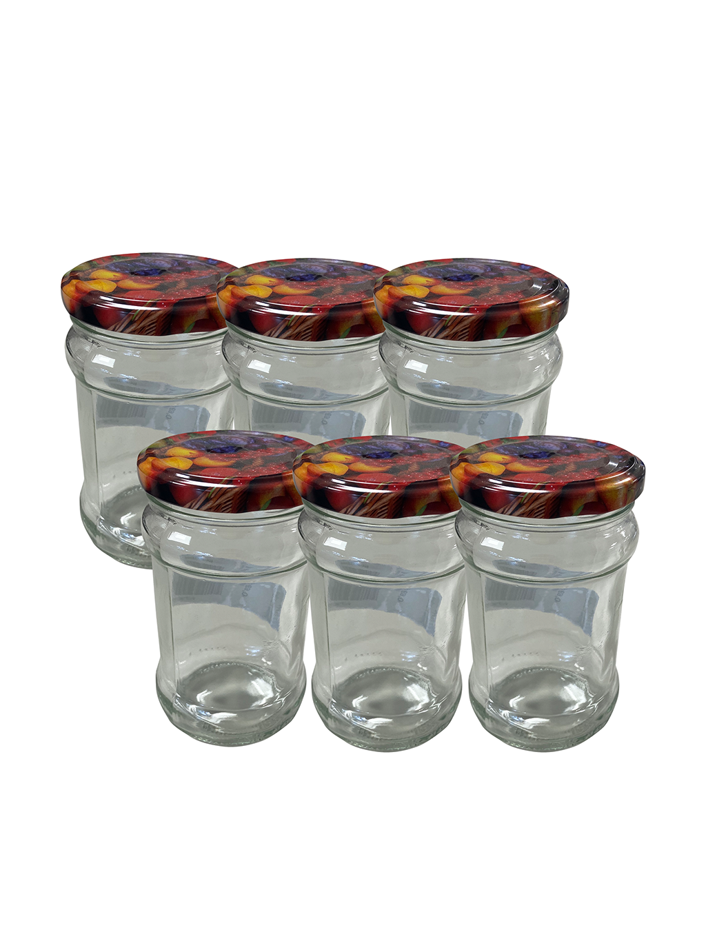 Einkochglas, 315ml im 6er Pack mit Deckel Einkochglas, 315ml im 6er Pack mit Deckel