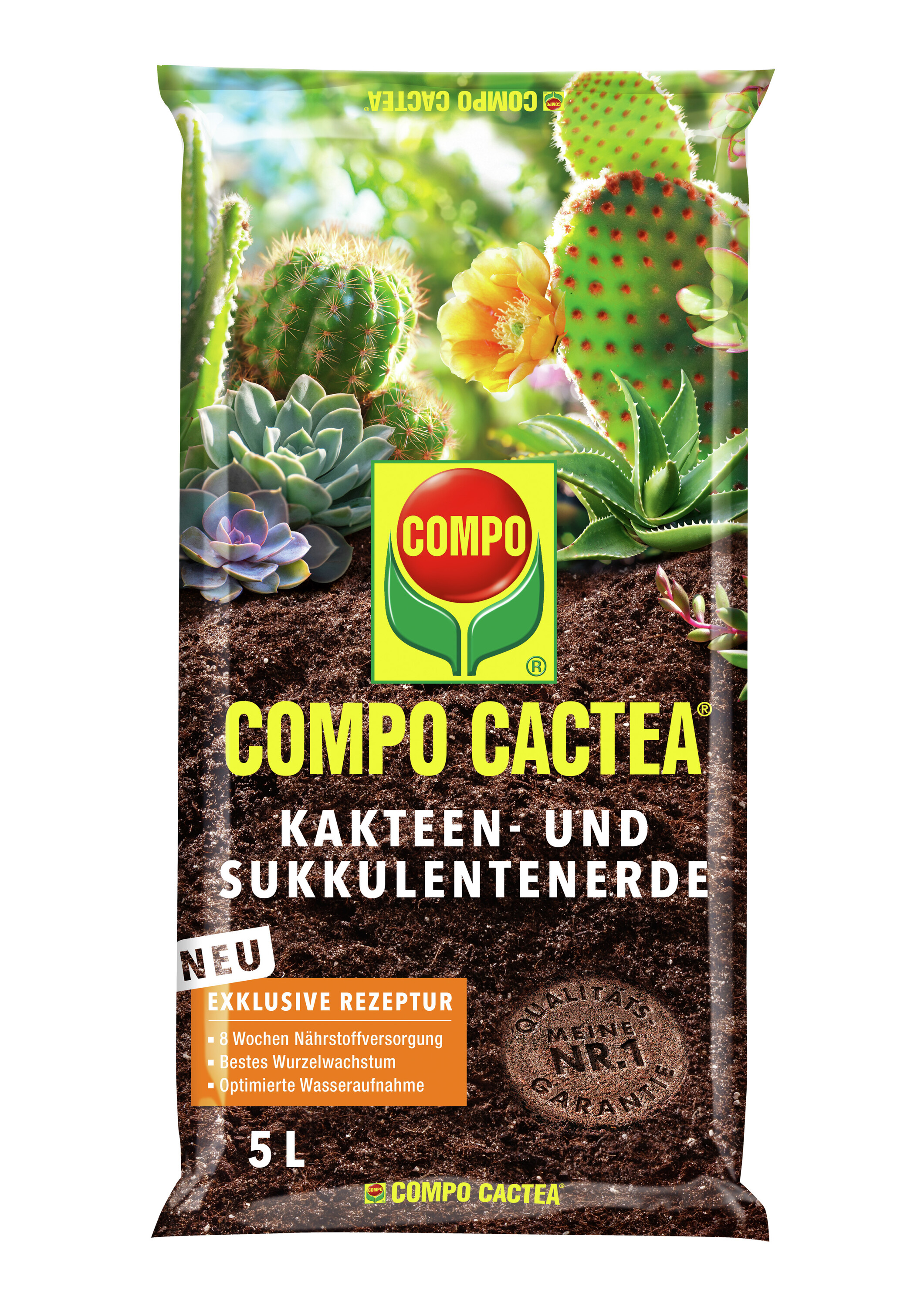 COMPO COMPO CACTEA Kakteenerde 5l Compo EREG