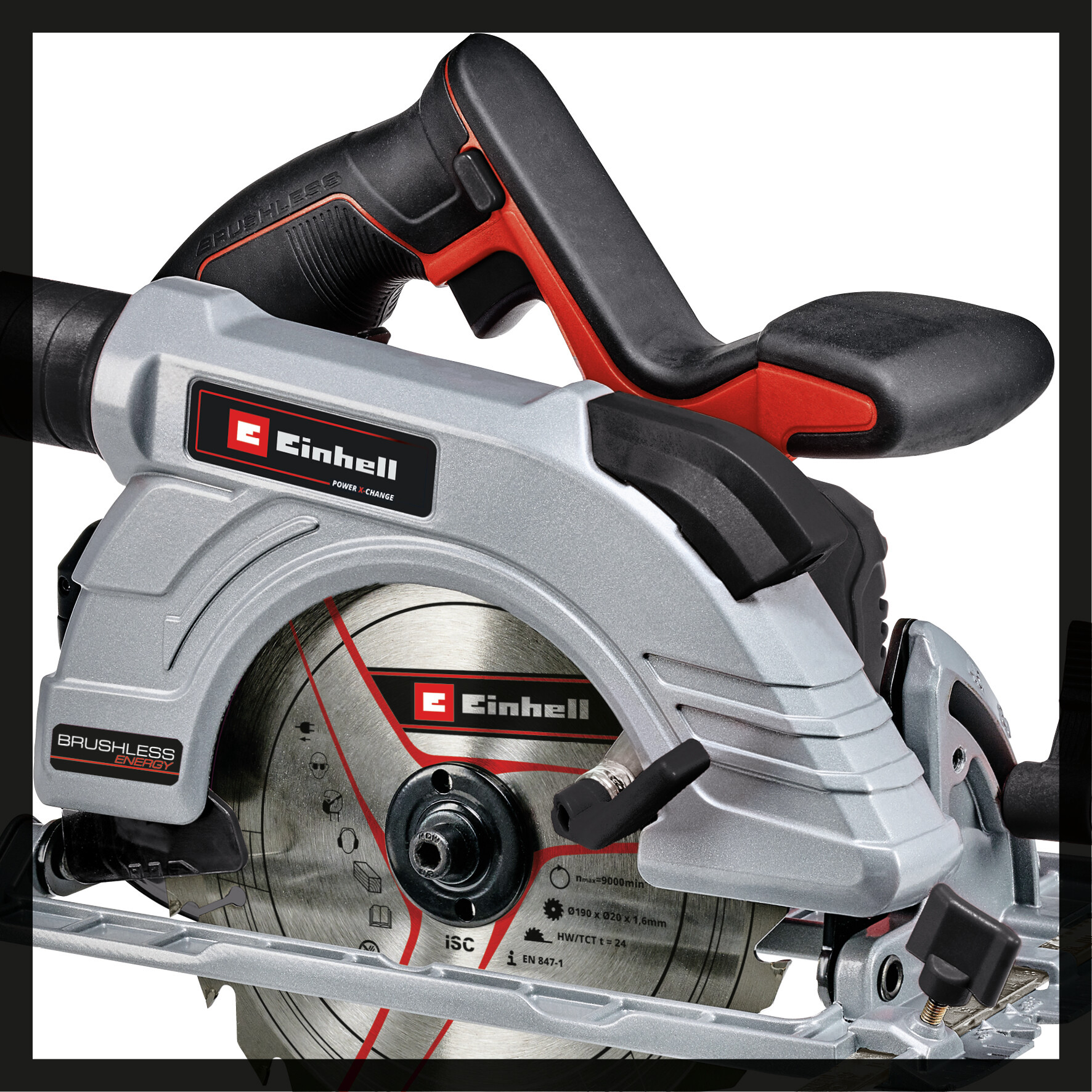 EINHELL Akku-Handkreissäge TP-CS 18/190 Li BL-Solo, Einhell Professional