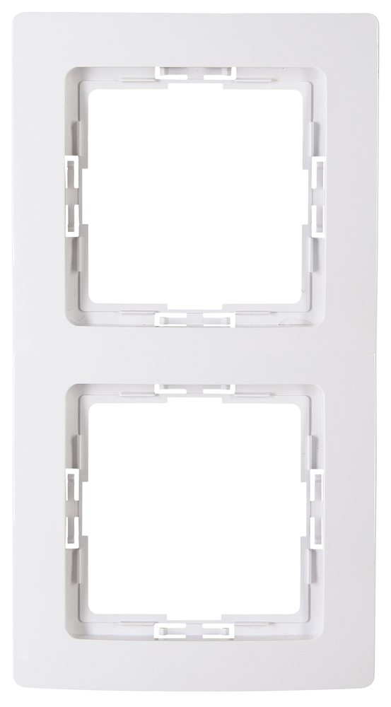 KOPP GMBH Abdeckrahmen Paris 2-fach arktis 