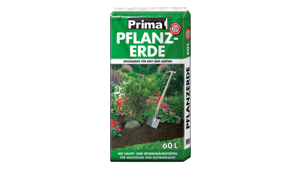 Prima Pflanzerde Torfreduziert 60l GREGOR ZIEGLER GMBH Prima Pflanzerde Torfreduziert 60l Rez. 50% Torf und 50% Torfersatzstoffe