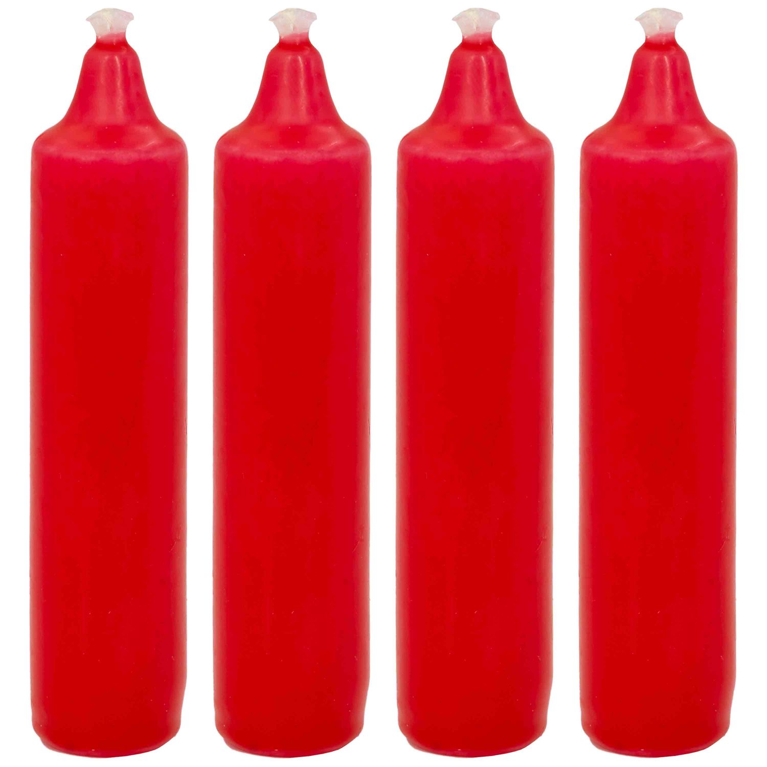 Adventkerzen 23/105 rot Ebersbach, 4er