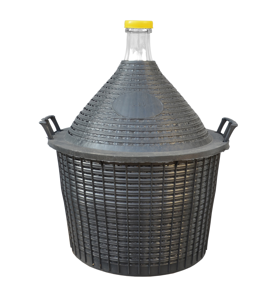 HEFEREINZUCHT SCHLAG GMBH Glasballon 20 ltr. / Öffnung Inn. 38 mm 