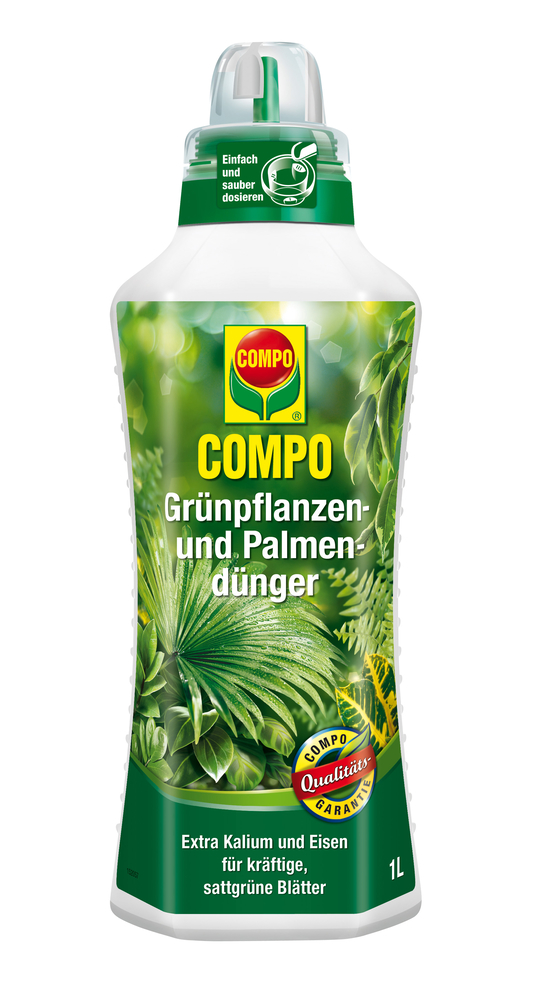 COMPO COMPO Grünpflanzen u. Palmendünger 1l Compo EREG