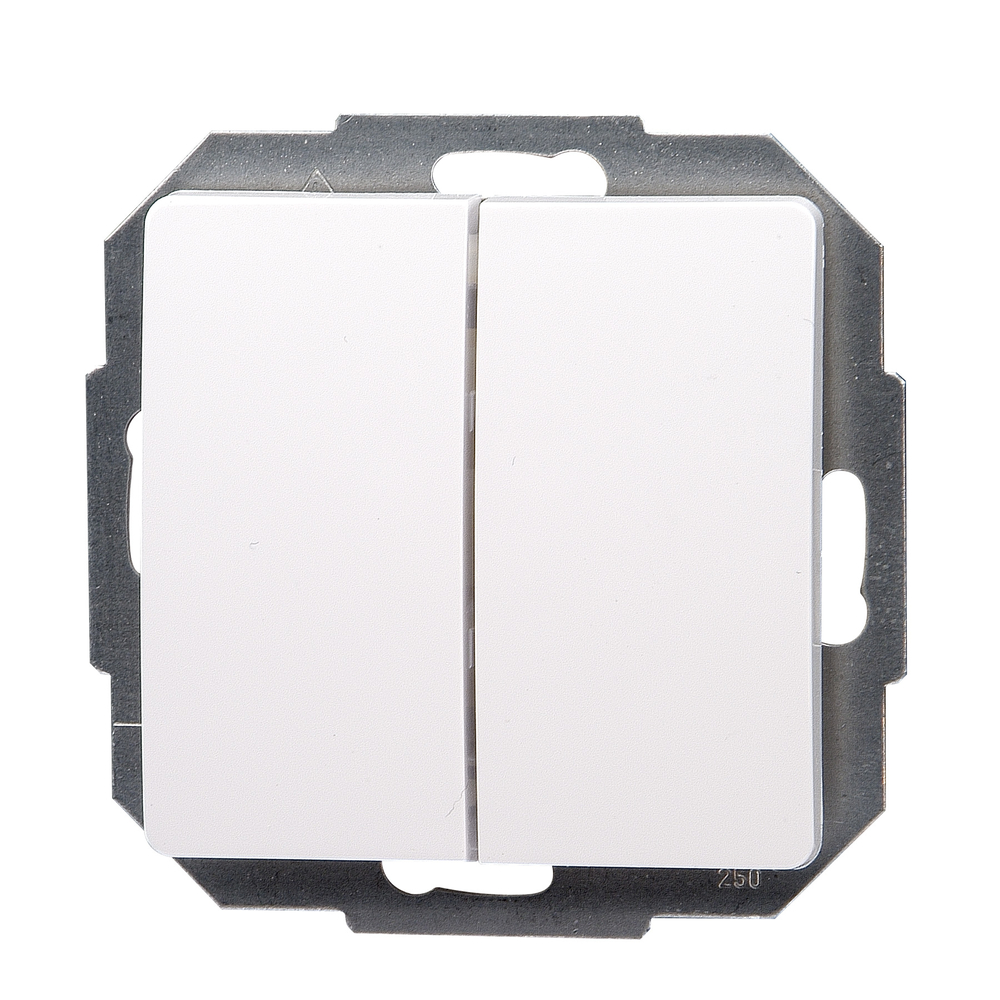 KOPP GMBH Wechselschalter Paris arktis 