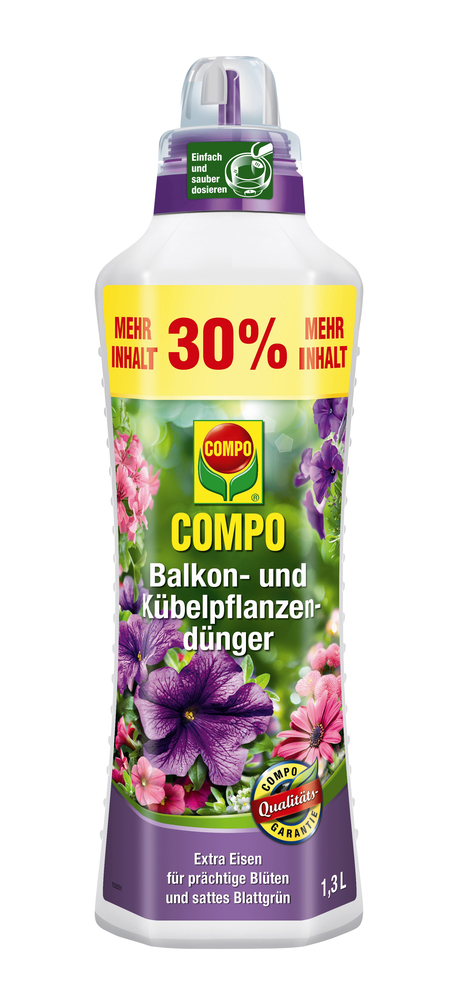 COMPO Balkon u. Kübelpflanzendünger 1,3l COMPO COMPO Balkon u. Kübelpflanzendünger 1,3l Compo EREG