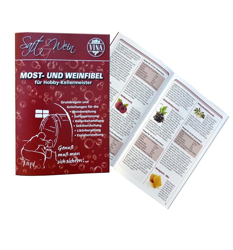 Most- und Weinfibel (Heft) HEFEREINZUCHT SCHLAG GMBH Most- und Weinfibel (Heft)