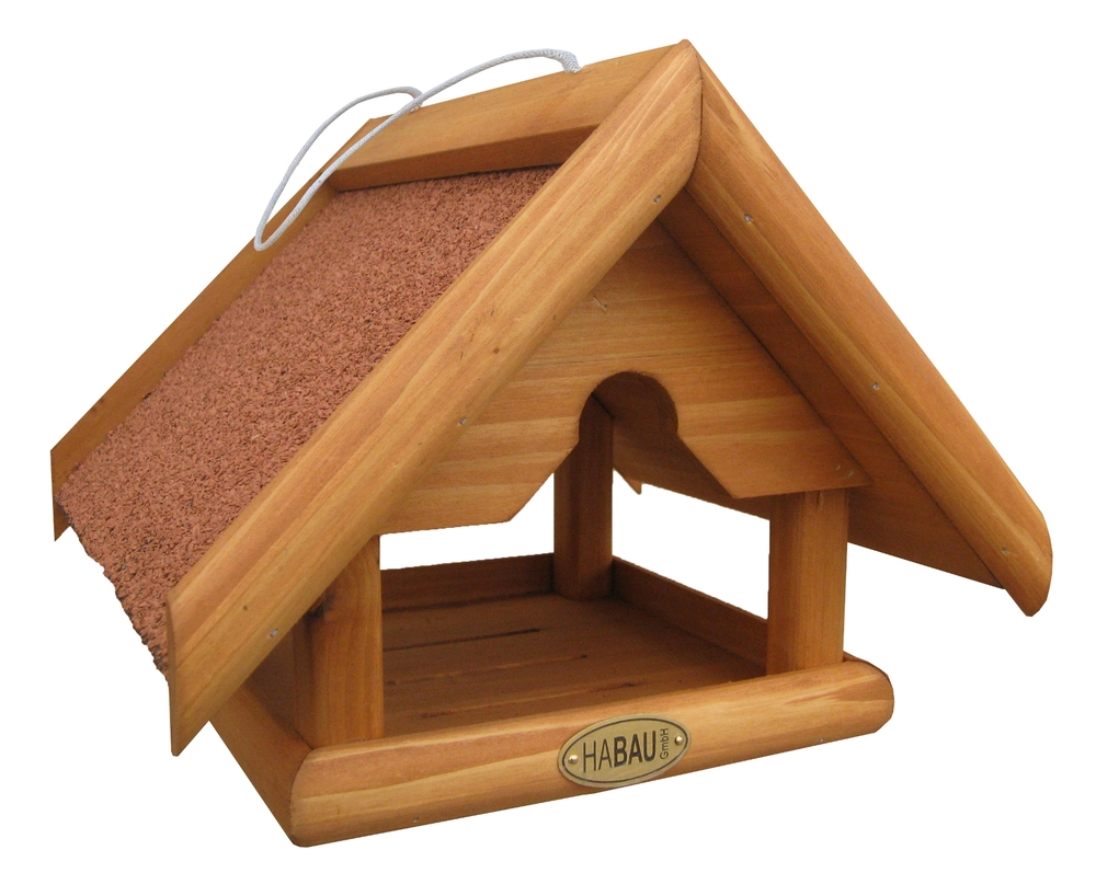 Futterhaus Bergfink L25xB25xH20cm HABAU GMBH Futterhaus Bergfink L25xB25xH20cm nur im Display Nr.1730 erhältlich