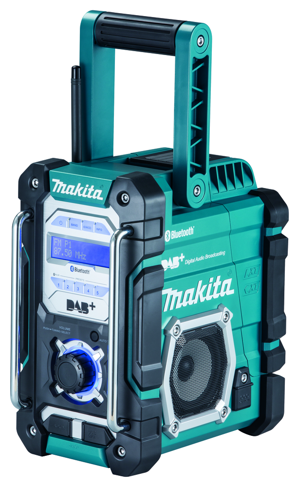 Akku-Baustellenradio 7,2-18 V mit DAB+ Akku-Baustellenradio 7,2-18 V mit DAB+ u. Bluetooth, ohne Akku