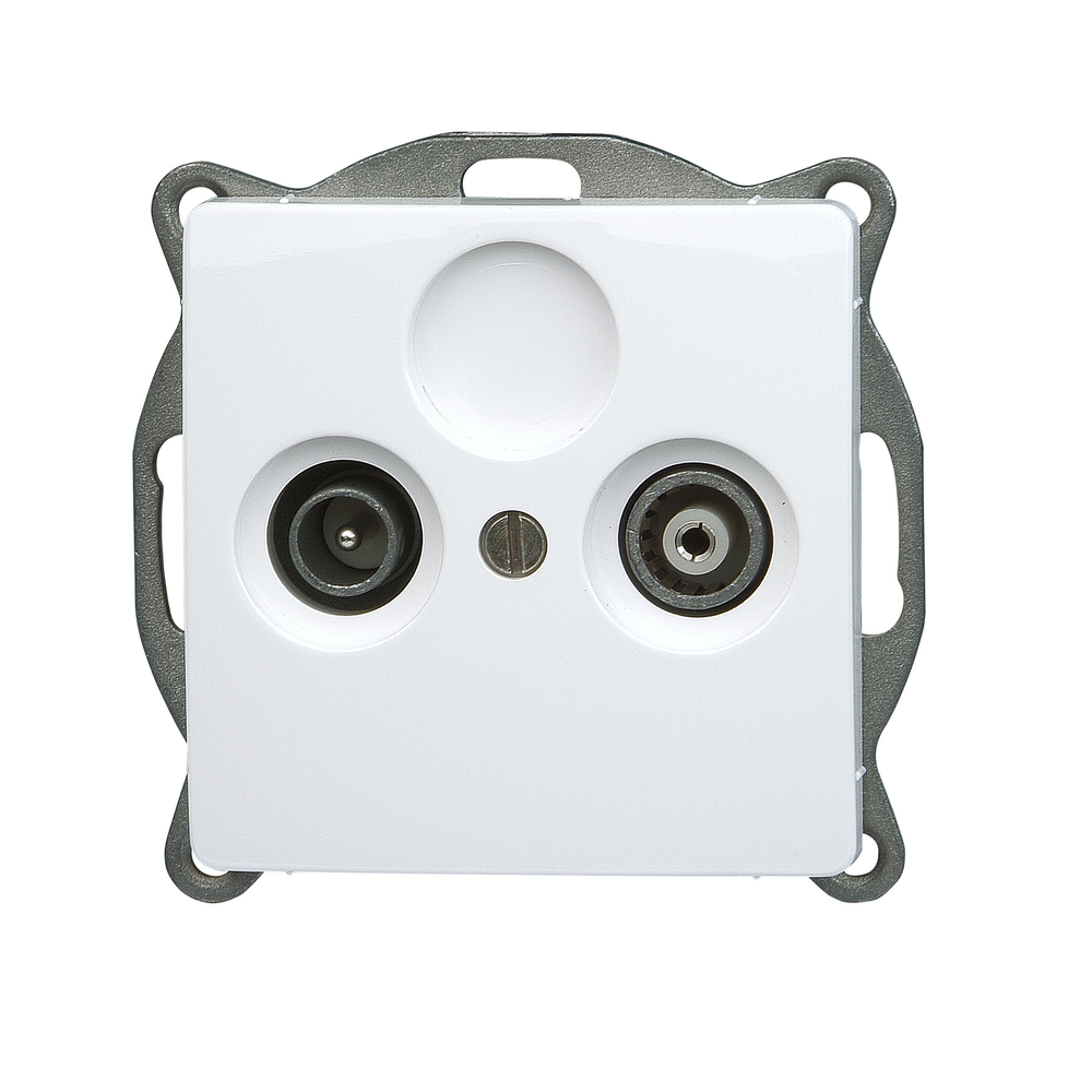 Antennensteckdose Paris TV/RF arktisweiß KOPP GMBH Antennensteckdose Paris TV/RF arktisweiß