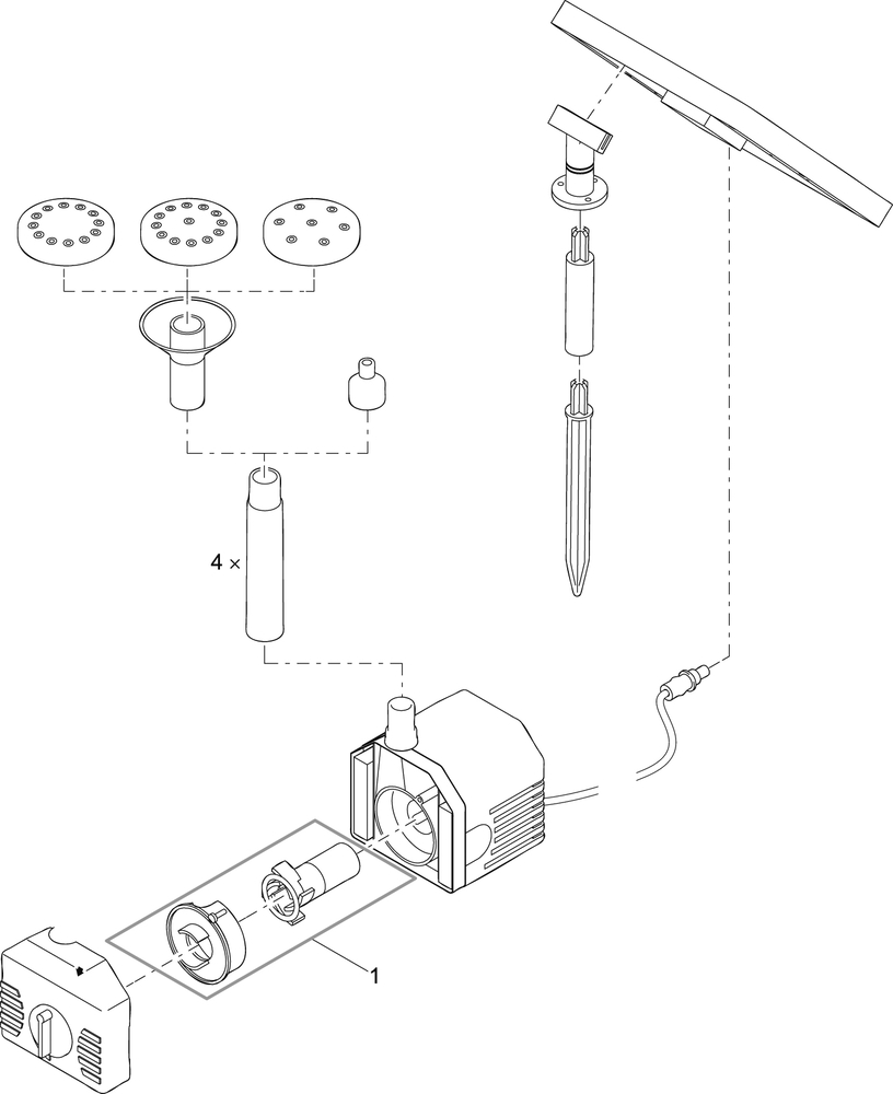 OASE GMBH Pontec PondoSolar 150 