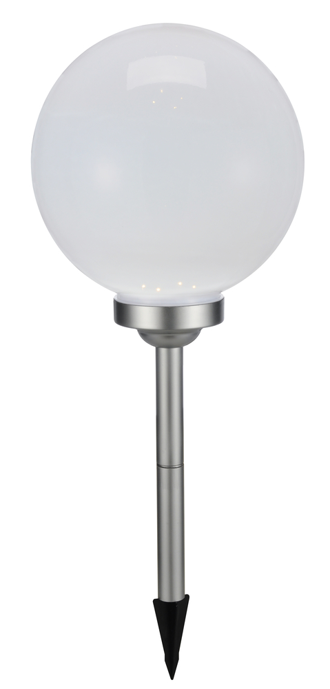 Kugellampe Solar LED Erdspieß Ø 30cm HAUSHALT INTERNATIONAL IM-U.EX Kugellampe Solar LED Erdspieß Ø 30cm aus Kunststoff (PMMA)
