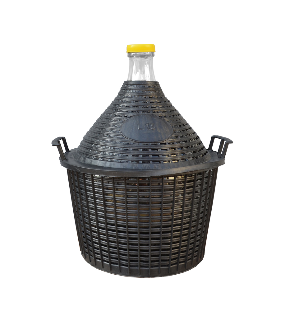 Glasballon 15 ltr. / Öffnung Inn. 38 mm HEFEREINZUCHT SCHLAG GMBH Glasballon 15 ltr. / Öffnung Inn. 38 mm