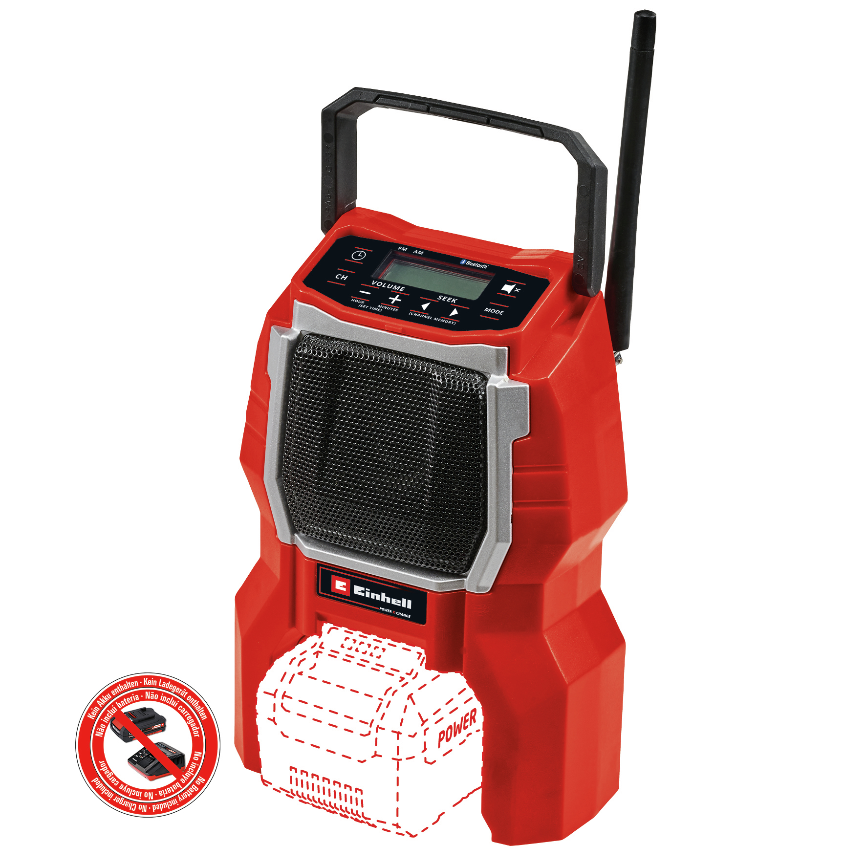 Akku-Radio TC-CR 18 Li BT - Solo EINHELL Akku-Radio TC-CR 18 Li BT - Solo