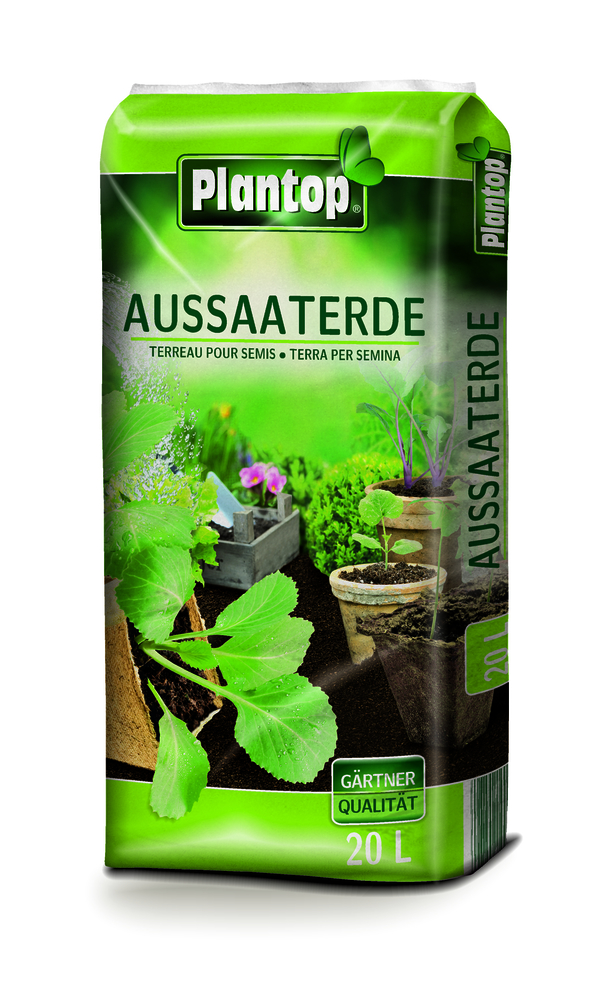 Plantop Aussaaterde 20l GREGOR ZIEGLER GMBH Plantop Aussaaterde 20l