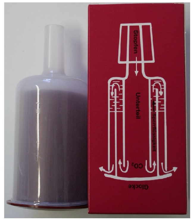 Gäraufsatz Gr. 1, Schaft 17 mm HEFEREINZUCHT SCHLAG GMBH Gäraufsatz Gr. 1, Schaft 17 mm