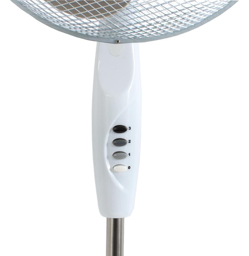 SUNTEC Standventilator 40cm 4.000 SV weiß/grau CoolBreeze 3 Stufen, Oszillation