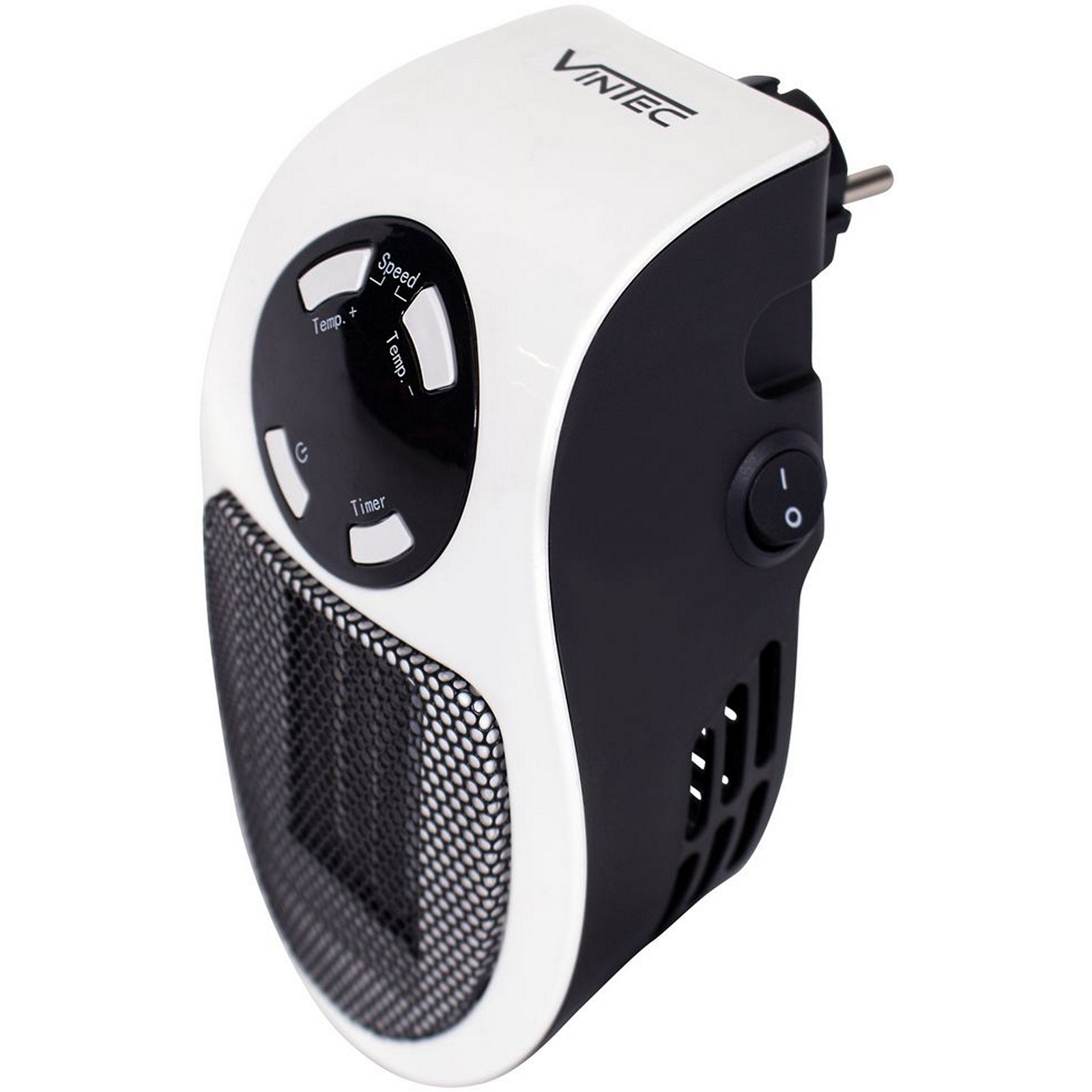 VINTEC Heizlüfter VT500N Steckdosenheizer VINTEC Heizlüfter VT500N Steckdosenheizer