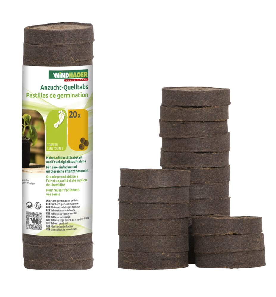 Anzucht-Quelltabs 20 Stk/Pkg WINDHAGER HANDELSGESELLSCHAFT Anzucht-Quelltabs 20 Stk/Pkg