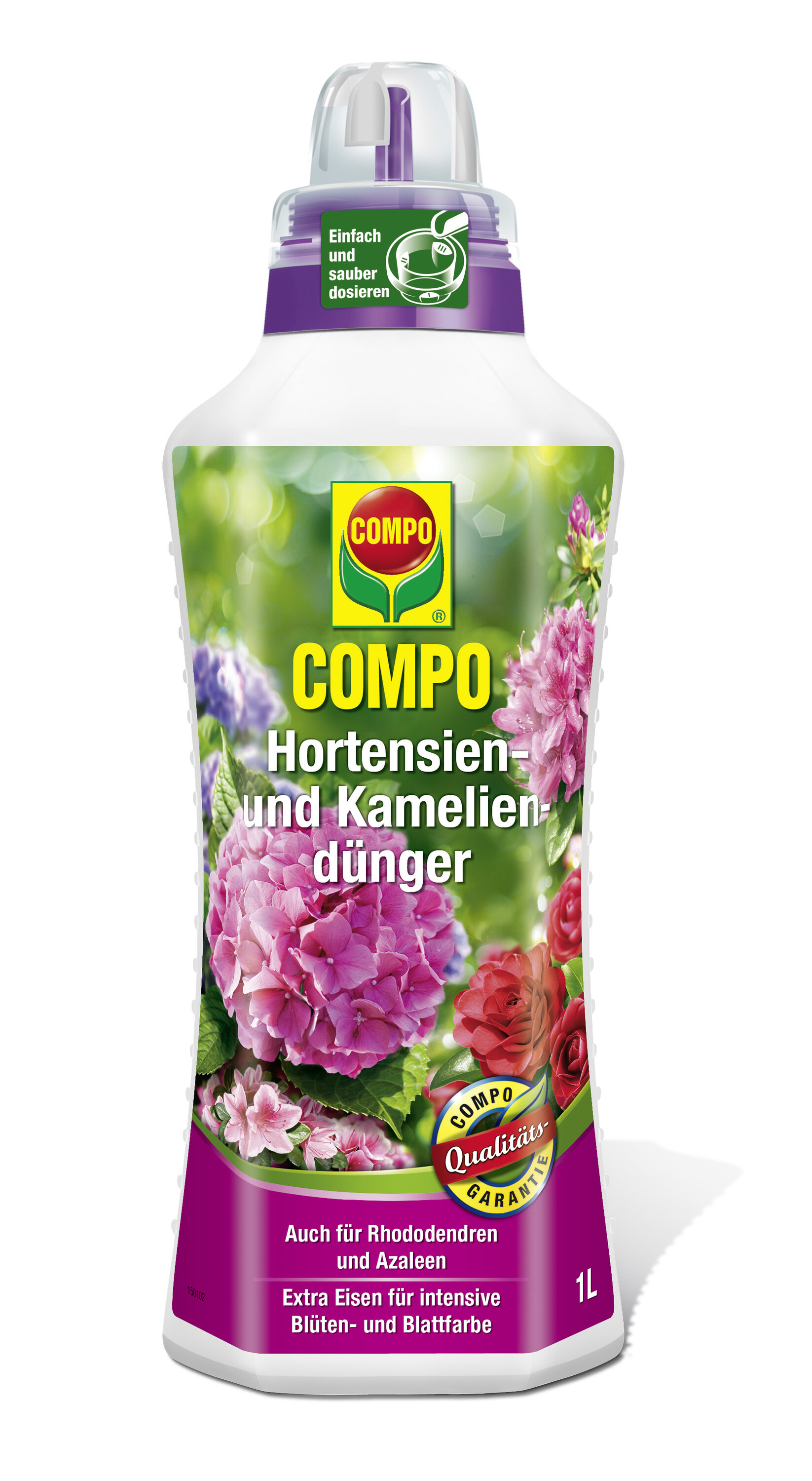COMPO Hortensien- und Kameliendünger, 1 Liter