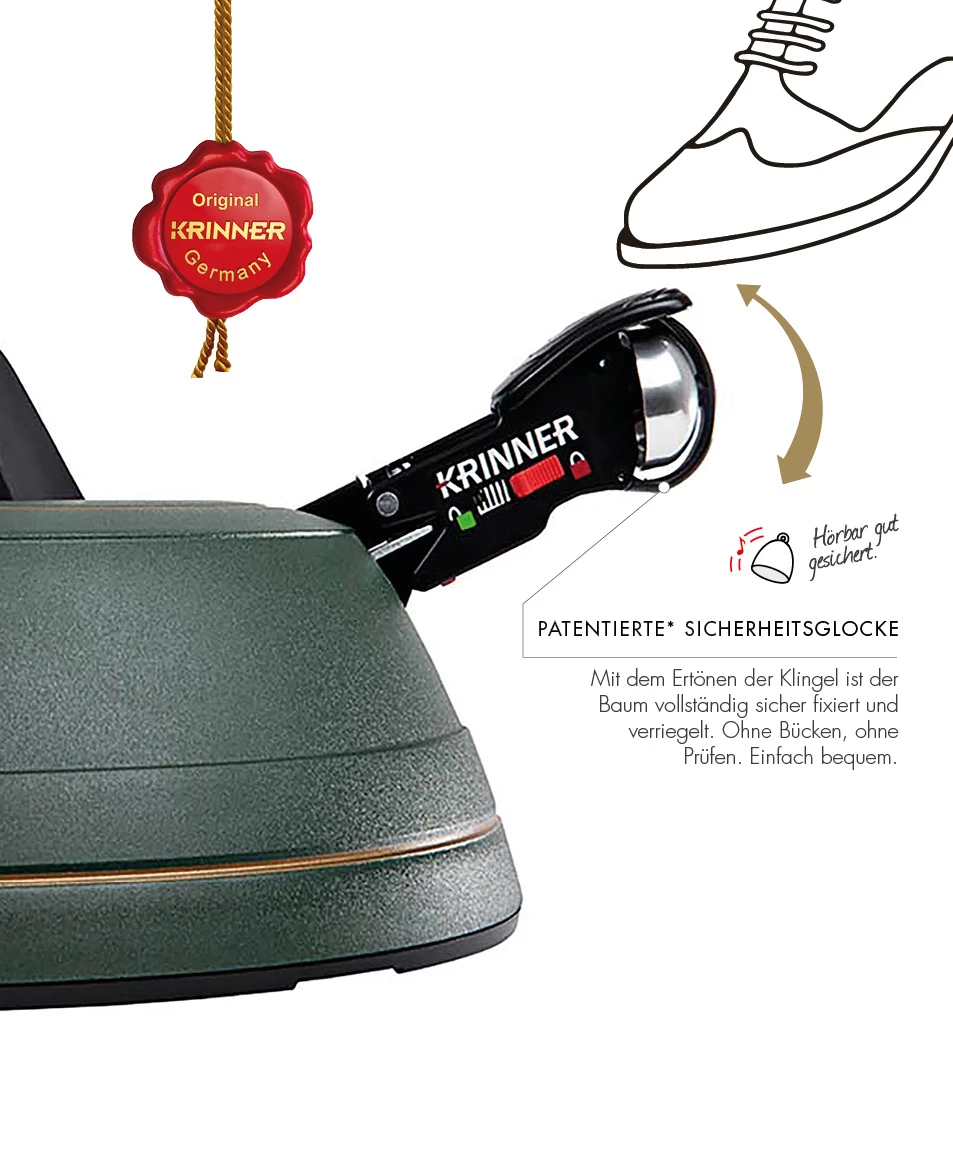 KRINNER Christbaumständer Ultra Grip, Größe: L