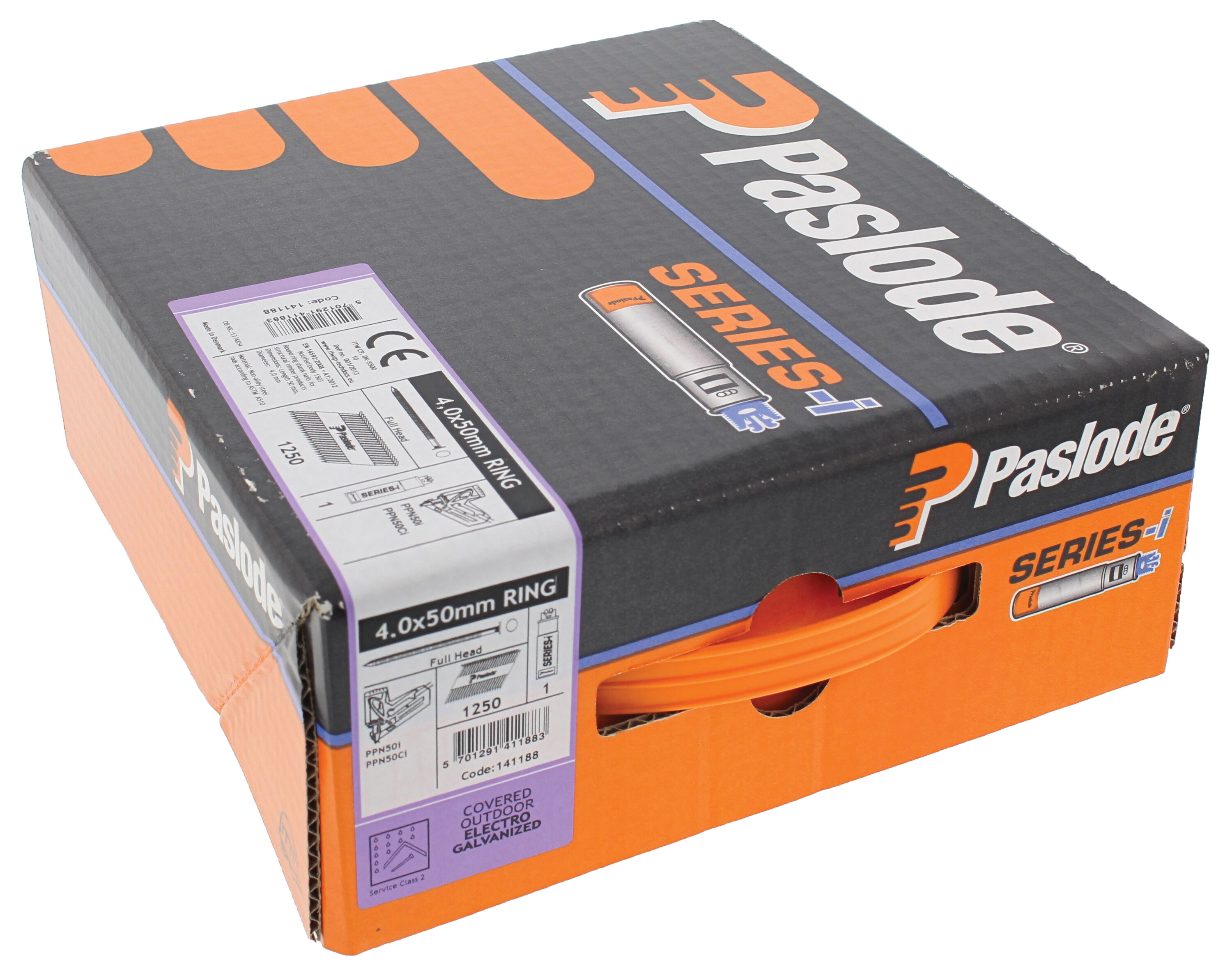 Ankernägel gerillt galv. 34° 4,0x50 mm ITW SPIT PASLODE HAUBOLD Ankernägel gerillt galv. 34° 4,0x50 mm (1250 Stück) Impulse Pack papiermag. für Combi Xi / PPN50Xi