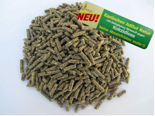 Kaninchen m. AdiSol 3mm 25kg MISCHFUTTER RUPPENDORF Kaninchen m. AdiSol 3mm 25kg
