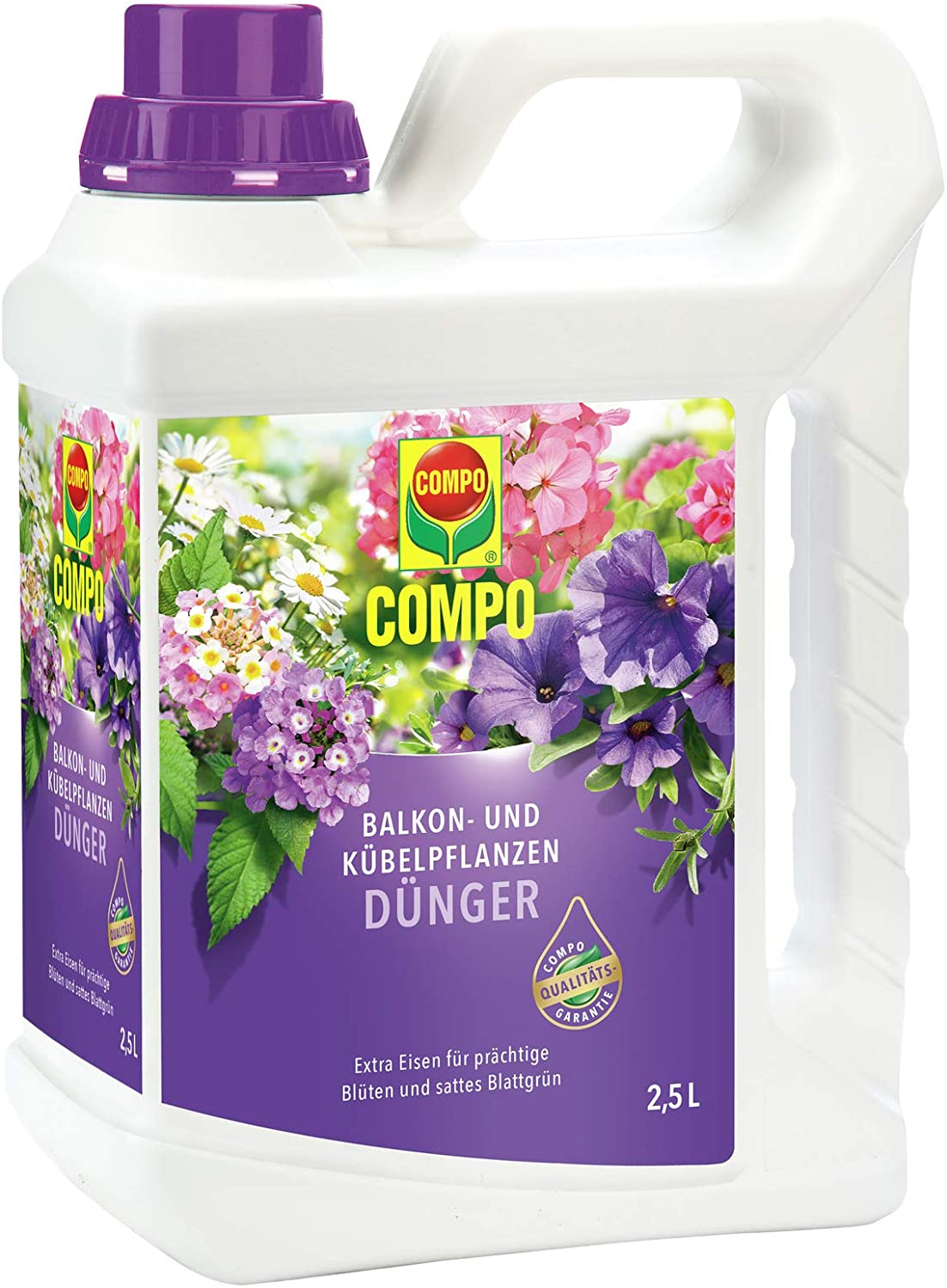 COMPO Balkon und Kübelpflanzendünger, 2.5 Liter COMPO Balkon und Kübelpflanzendünger, 2.5 Liter