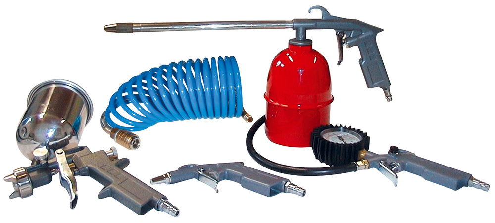 GÜDE Druckluft-Set Metall 5-tlg. 