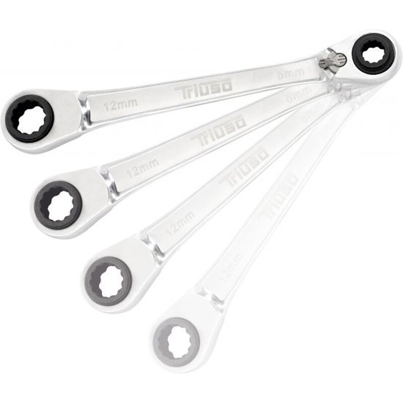 TRIUSO Ratschenschlüssel 4 in 1, SW 8/10/12/13mm TRIUSO Ratschenschlüssel 4 in 1, SW 8/10/12/13mm