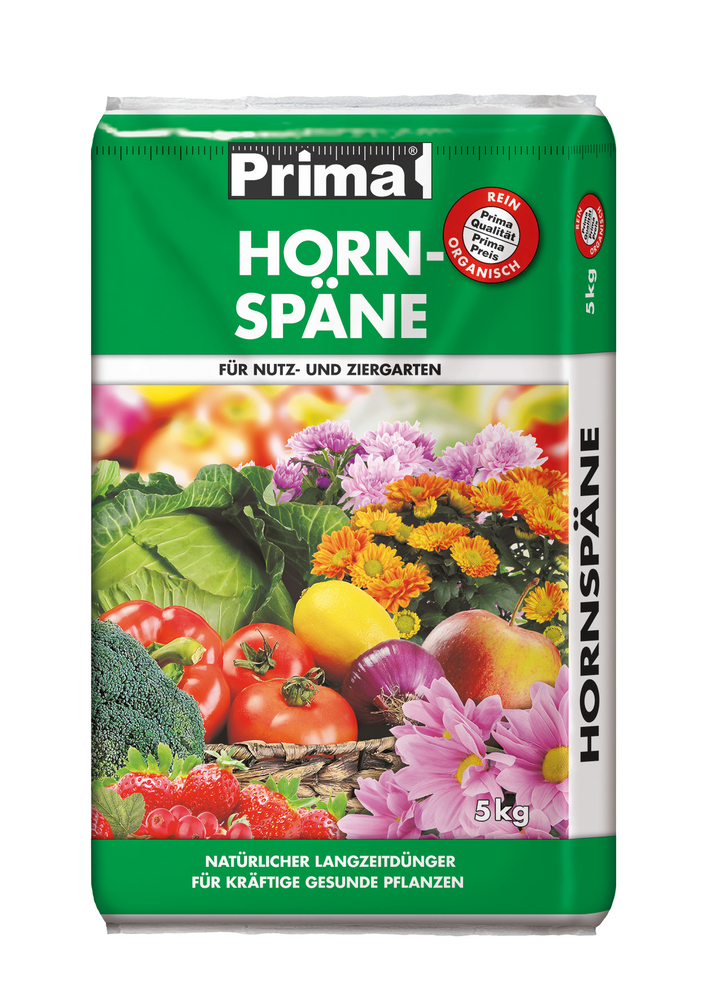 GREGOR ZIEGLER GMBH Prima Hornspäne 5kg 14%N PE-Beutel im 1/2Display