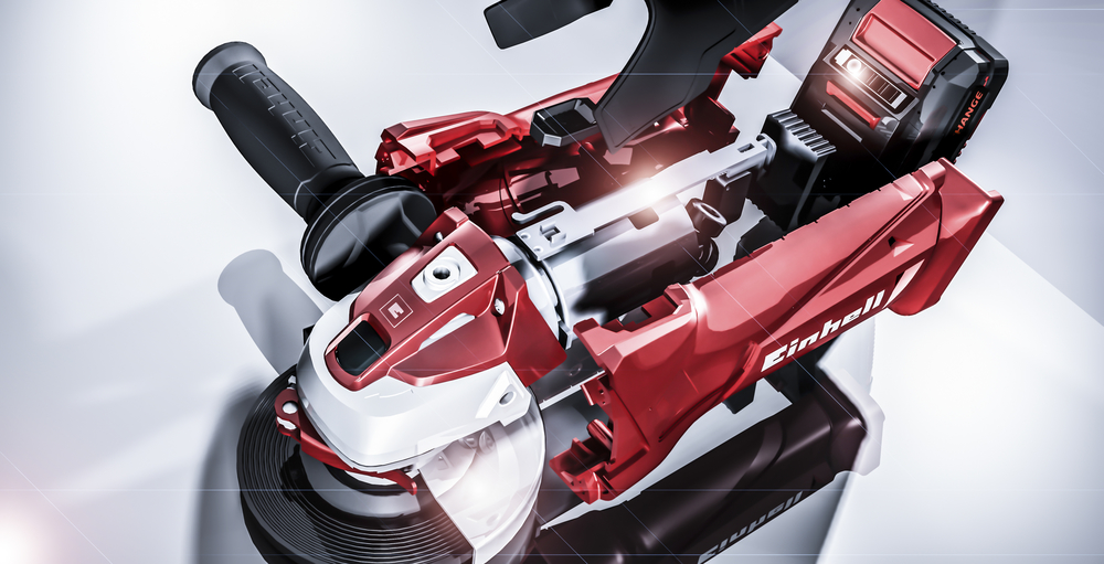 EINHELL Akku-Winkelschleifer TE-AG 18 Li Solo