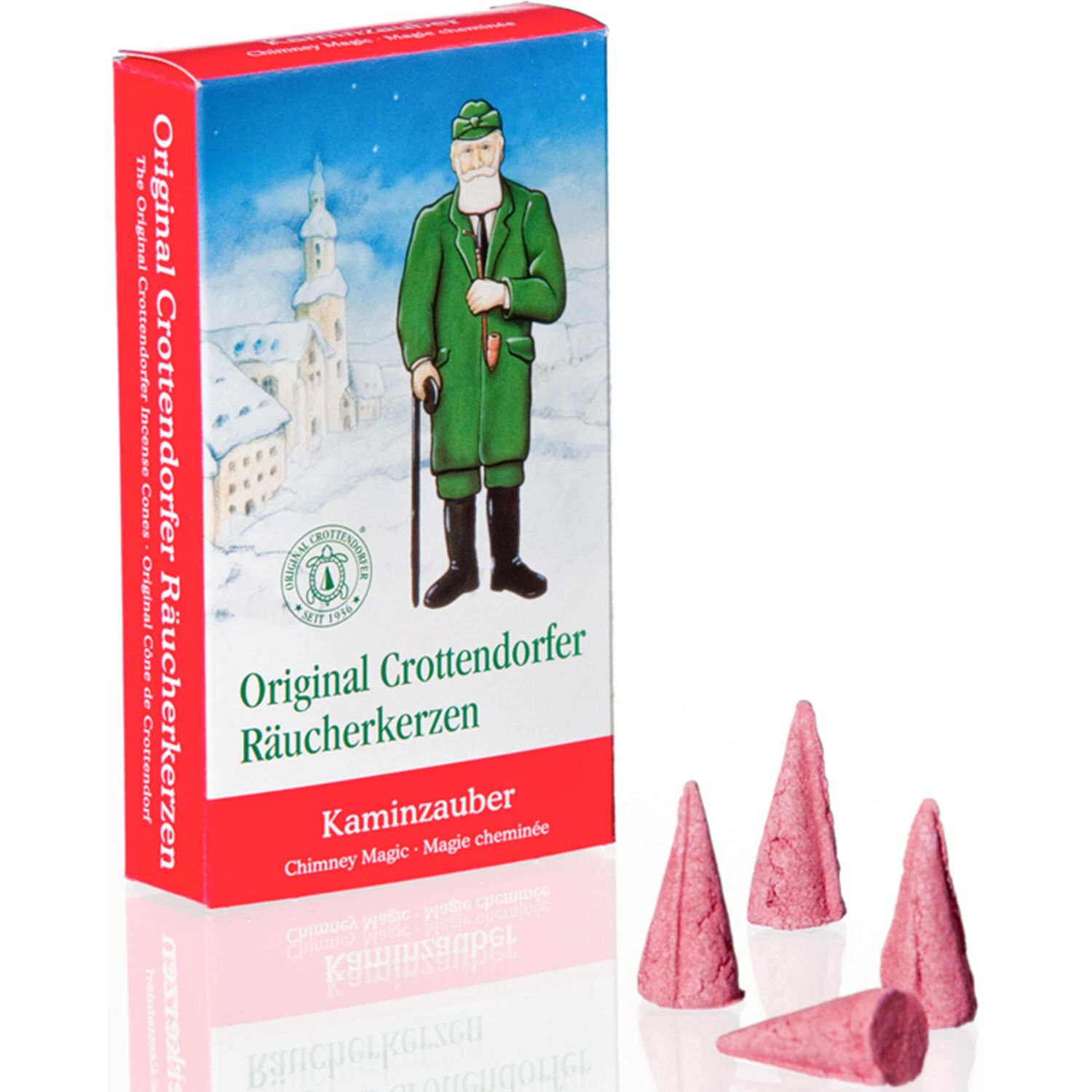 Crottendorfer Räucherkerzen, Kaminzauber 24 Stk. Crottendorfer Räucherkerzen, Kaminzauber 24 Stk.