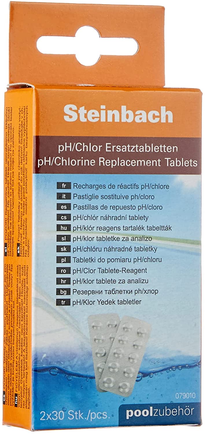 STEINBACH Nachfüllpackung Tabletten je 30 Stück für pH-Wert