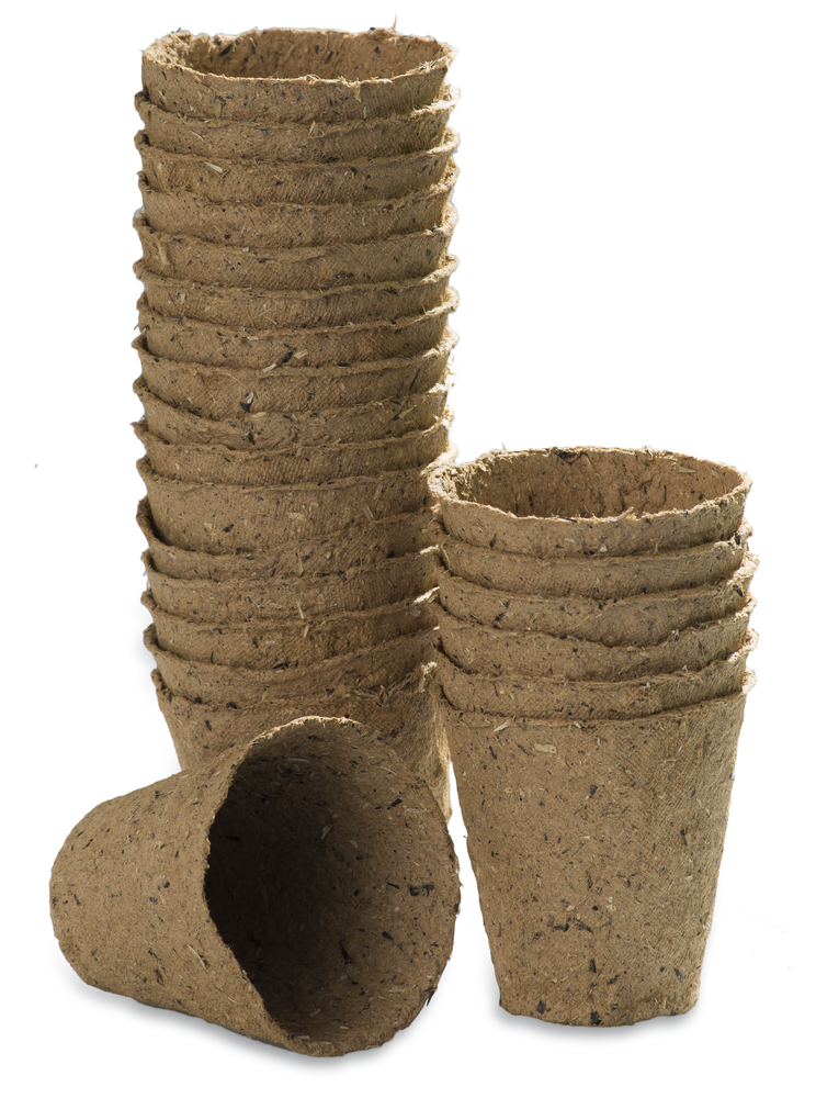 Anzucht-Toepfe 8cm rund 16 Stk/Pkg WINDHAGER HANDELSGESELLSCHAFT Anzucht-Toepfe 8cm rund 16 Stk/Pkg