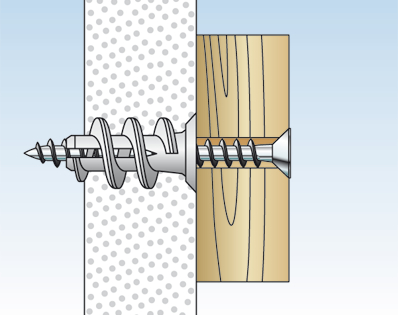 Gipskartondübel mit Schraube GKS (50 St) FISCHER Gipskartondübel mit Schraube GKS (50 St) incl. 1 Setzwerkzeug