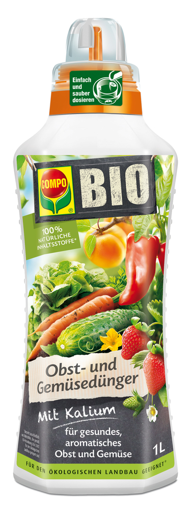 COMPO COMPO Bio Obst- und Gemüsedünger 1l Compo EREG