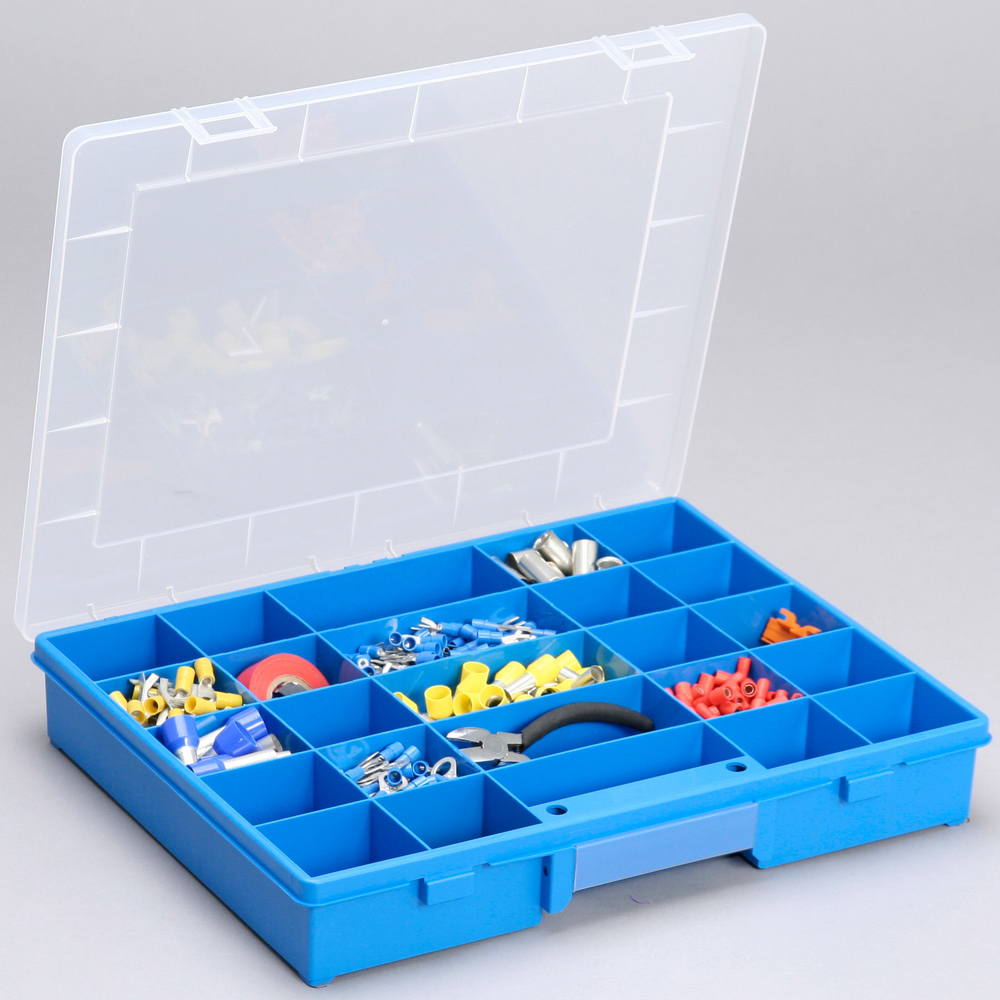 EuroPlus Basic 37/25 blau/transparent ALLIT AG EuroPlus Basic 37/25 blau/transparent Sortimentskasten