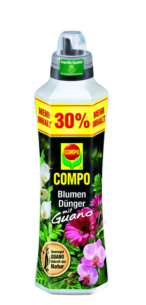 COMPO Blumendünger mit Guano 1,3l COMPO COMPO Blumendünger mit Guano 1,3l Compo EREG