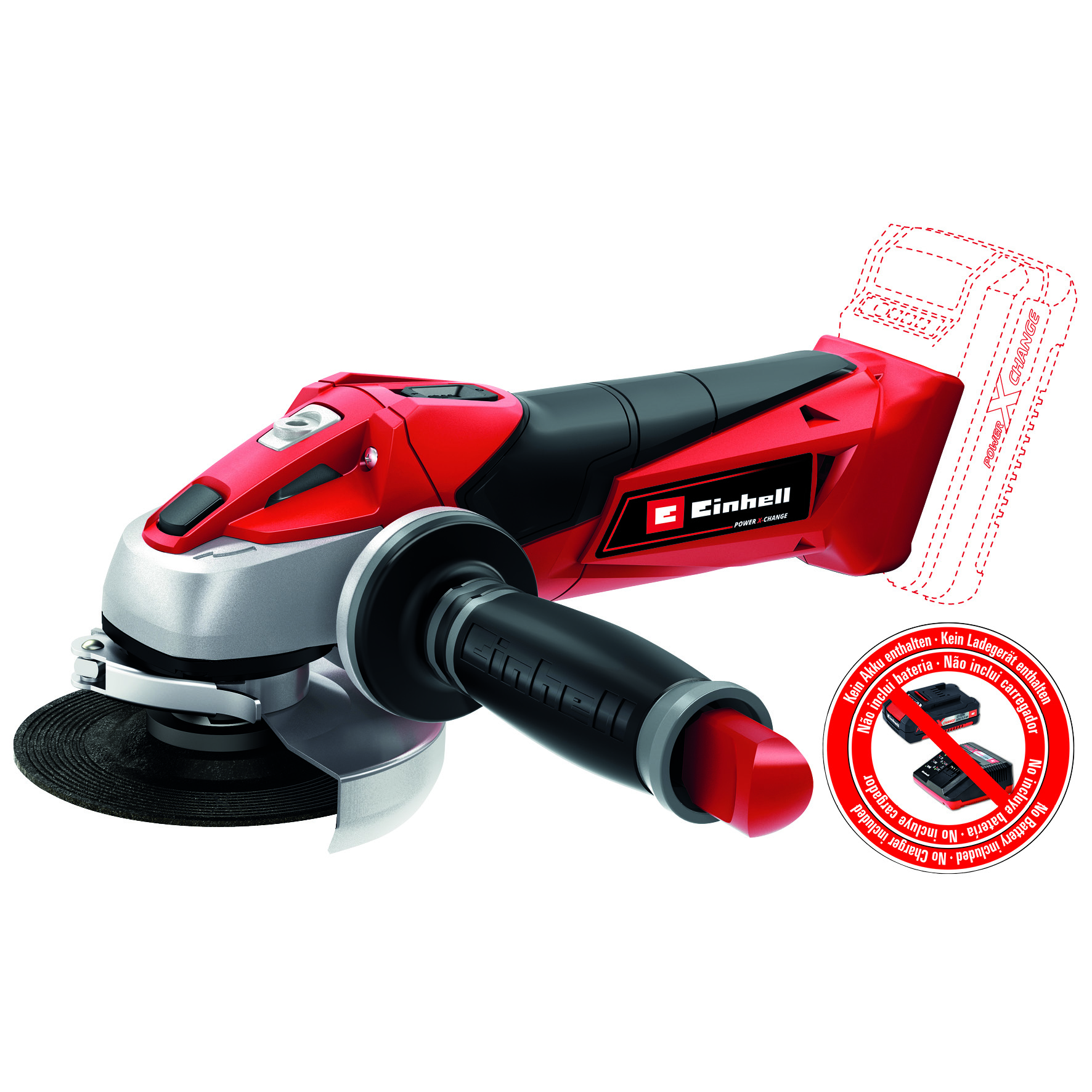 Akku-Winkelschleifer TE-AG 18 Li EINHELL Akku-Winkelschleifer TE-AG 18 Li Solo