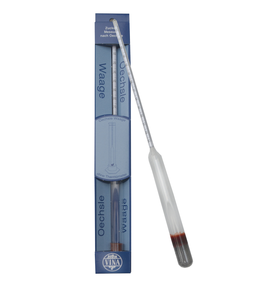 Oechslewaage o. Thermometer, 0-130°Oe HEFEREINZUCHT SCHLAG GMBH Oechslewaage o. Thermometer, 0-130°Oe