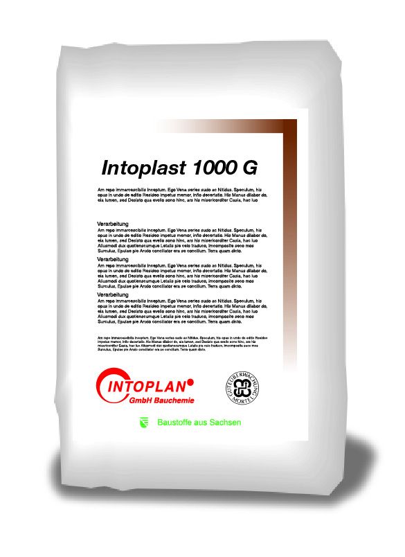 Intoplast 1000 G Objektklebemörtel, 25kg Intoplast 1000 G Objektklebemörtel, 25kg