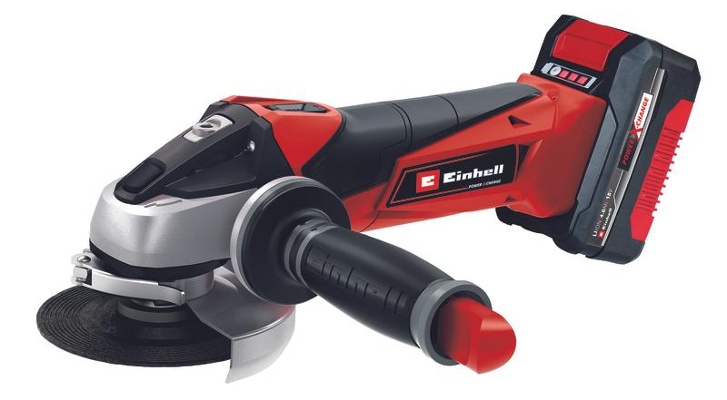Akku-Winkelschleifer TE-AG 18/115 Li EINHELL Akku-Winkelschleifer TE-AG 18/115 Li inkl. 1x 4,0 Ah Akku