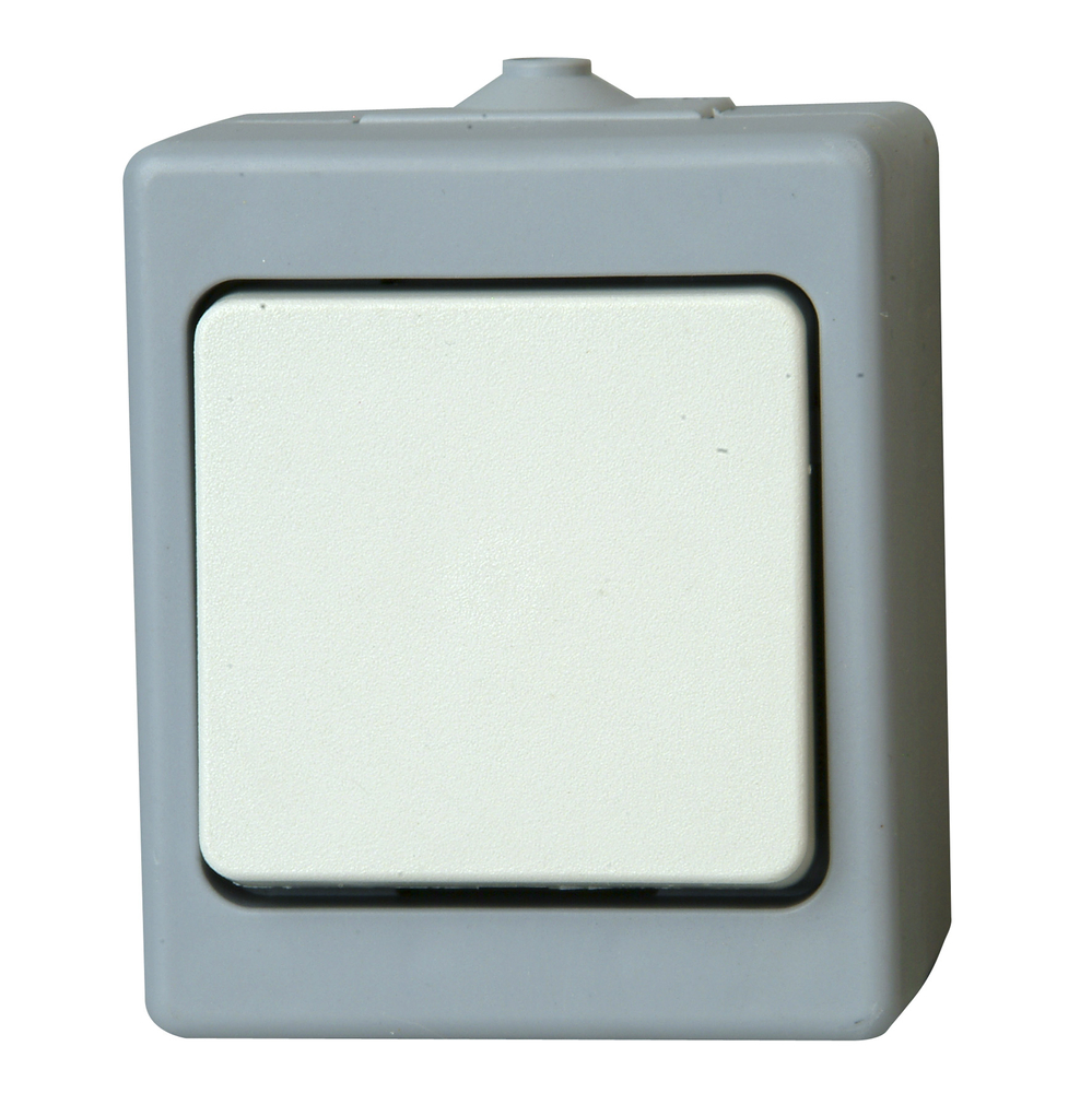 Taster Standard AP-Feuchtraum grau KOPP GMBH Taster Standard AP-Feuchtraum grau